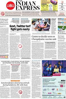 The New Indian Express Chennai - May 28th 2021