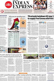 The New Indian Express Chennai - May 29th 2021