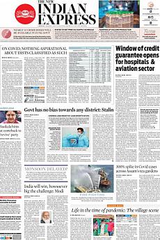 The New Indian Express Chennai - May 31st 2021