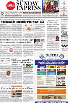 The New Indian Express Chennai - July 18th 2021