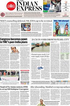 The New Indian Express Chennai - November 26th 2021
