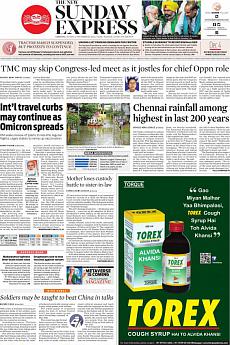 The New Indian Express Chennai - November 28th 2021