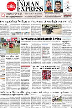 The New Indian Express Chennai - November 30th 2021