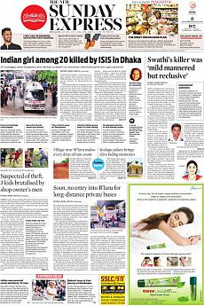 The New Indian Express Bangalore - July 3rd 2016