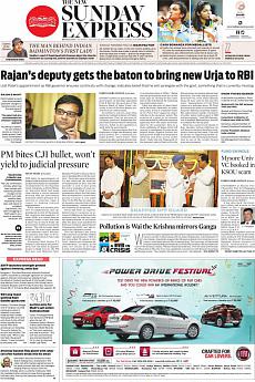 The New Indian Express Bangalore - August 21st 2016