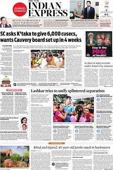 The New Indian Express Bangalore - September 21st 2016