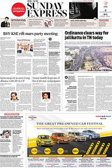 The New Indian Express Bangalore - January 22nd 2017