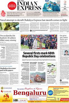 The New Indian Express Bangalore - January 27th 2017