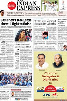 The New Indian Express Bangalore - February 13th 2017