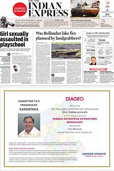 The New Indian Express Bangalore - February 21st 2017