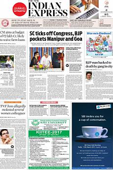 The New Indian Express Bangalore - March 15th 2017