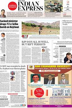The New Indian Express Bangalore - May 8th 2017