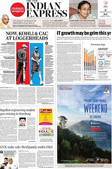 The New Indian Express Bangalore - June 23rd 2017