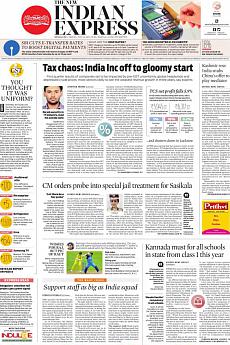 The New Indian Express Bangalore - July 14th 2017