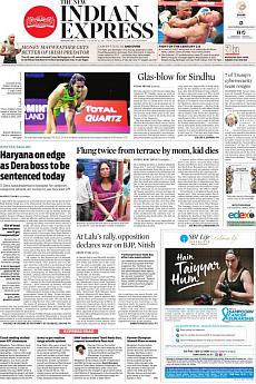 The New Indian Express Bangalore - August 28th 2017