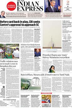 The New Indian Express Bangalore - October 21st 2017