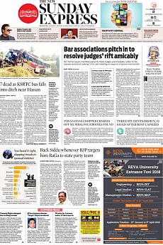 The New Indian Express Bangalore - January 14th 2018