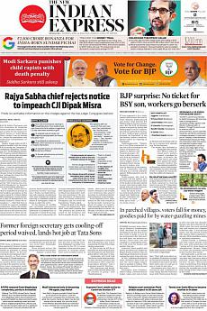 The New Indian Express Bangalore - April 24th 2018