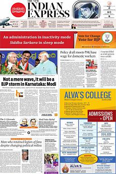 The New Indian Express Bangalore - May 2nd 2018