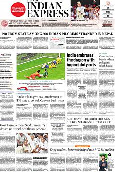 The New Indian Express Bangalore - July 3rd 2018