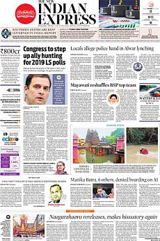 The New Indian Express Bangalore - July 23rd 2018