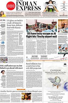 The New Indian Express Bangalore - October 13th 2018