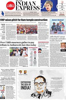 The New Indian Express Bangalore - November 26th 2018