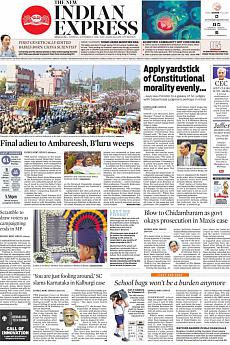The New Indian Express Bangalore - November 27th 2018