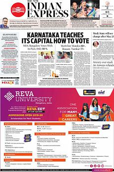 The New Indian Express Bangalore - April 19th 2019