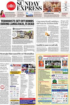 The New Indian Express Bangalore - April 28th 2019