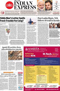 The New Indian Express Bangalore - April 29th 2019