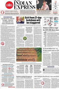 The New Indian Express Bangalore - April 3rd 2020