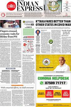 The New Indian Express Bangalore - April 14th 2020