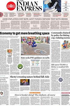 The New Indian Express Bangalore - April 28th 2020