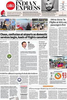 The New Indian Express Bangalore - May 26th 2020