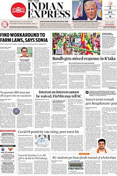 The New Indian Express Bangalore - September 29th 2020