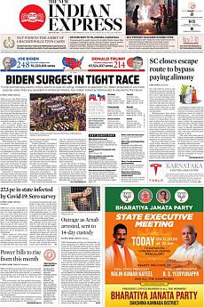 The New Indian Express Bangalore - November 5th 2020