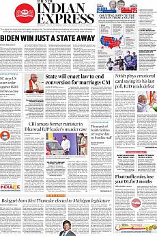 The New Indian Express Bangalore - November 6th 2020