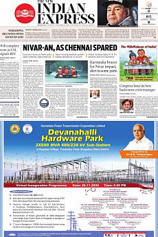 The New Indian Express Bangalore - November 26th 2020