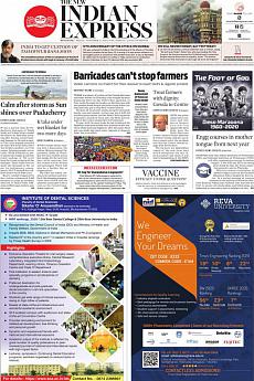 The New Indian Express Bangalore - November 27th 2020