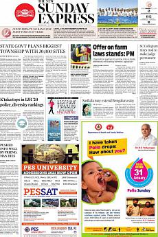 The New Indian Express Bangalore - January 31st 2021
