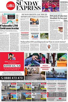 The New Indian Express Bangalore - March 21st 2021