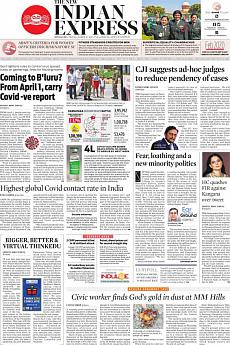 The New Indian Express Bangalore - March 26th 2021