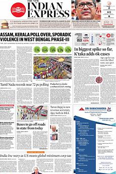 The New Indian Express Bangalore - April 7th 2021