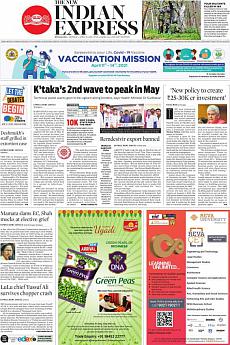 The New Indian Express Bangalore - April 12th 2021