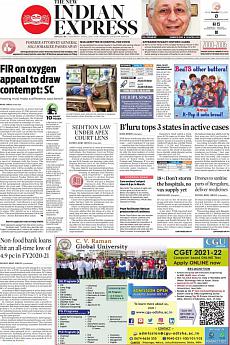 The New Indian Express Bangalore - May 1st 2021