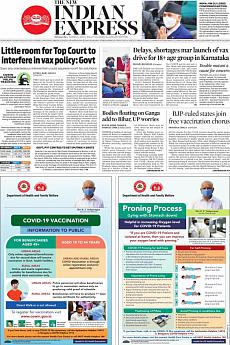 The New Indian Express Bangalore - May 11th 2021