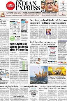 The New Indian Express Bangalore - May 14th 2021