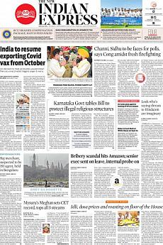 The New Indian Express Bangalore - September 21st 2021