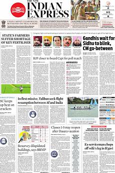 The New Indian Express Bangalore - September 30th 2021